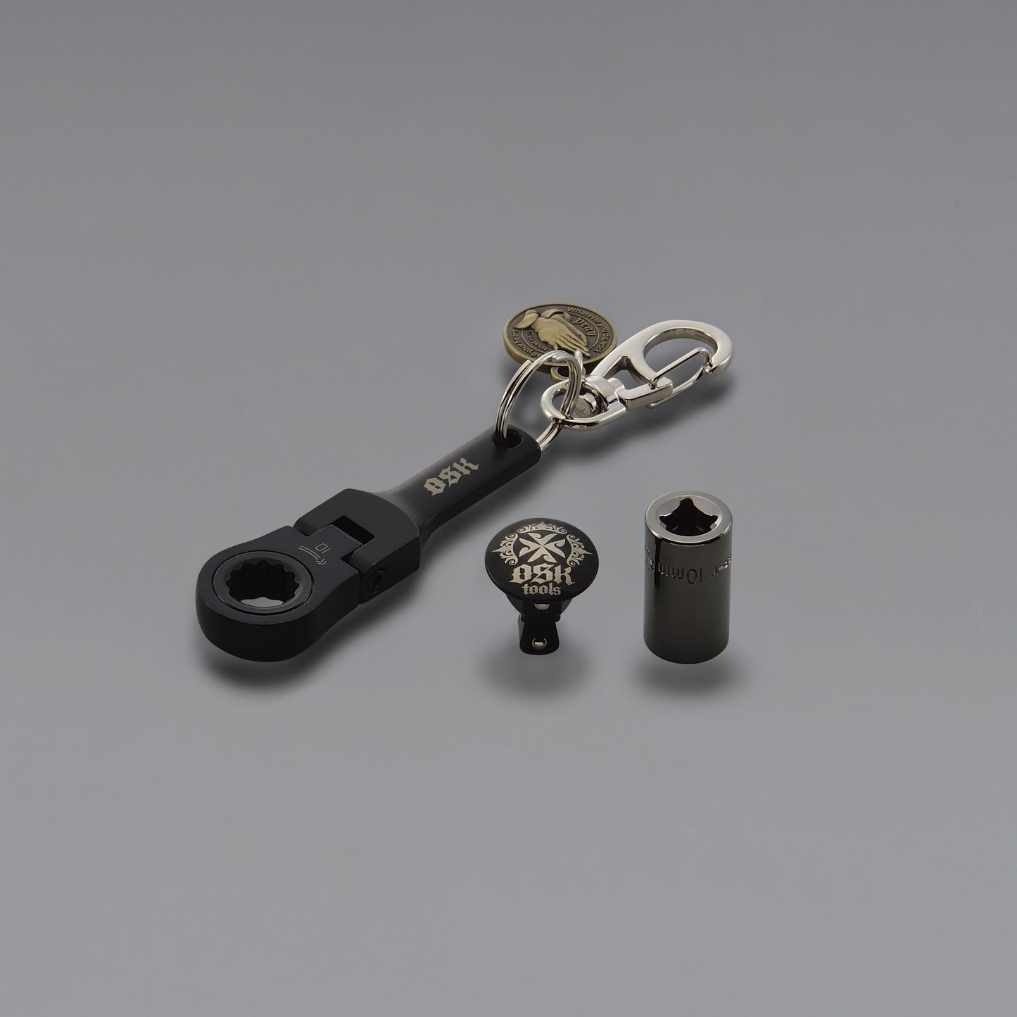【再入荷】OSK10mm フレックス ラチェット レンチ キーホルダー SPセット