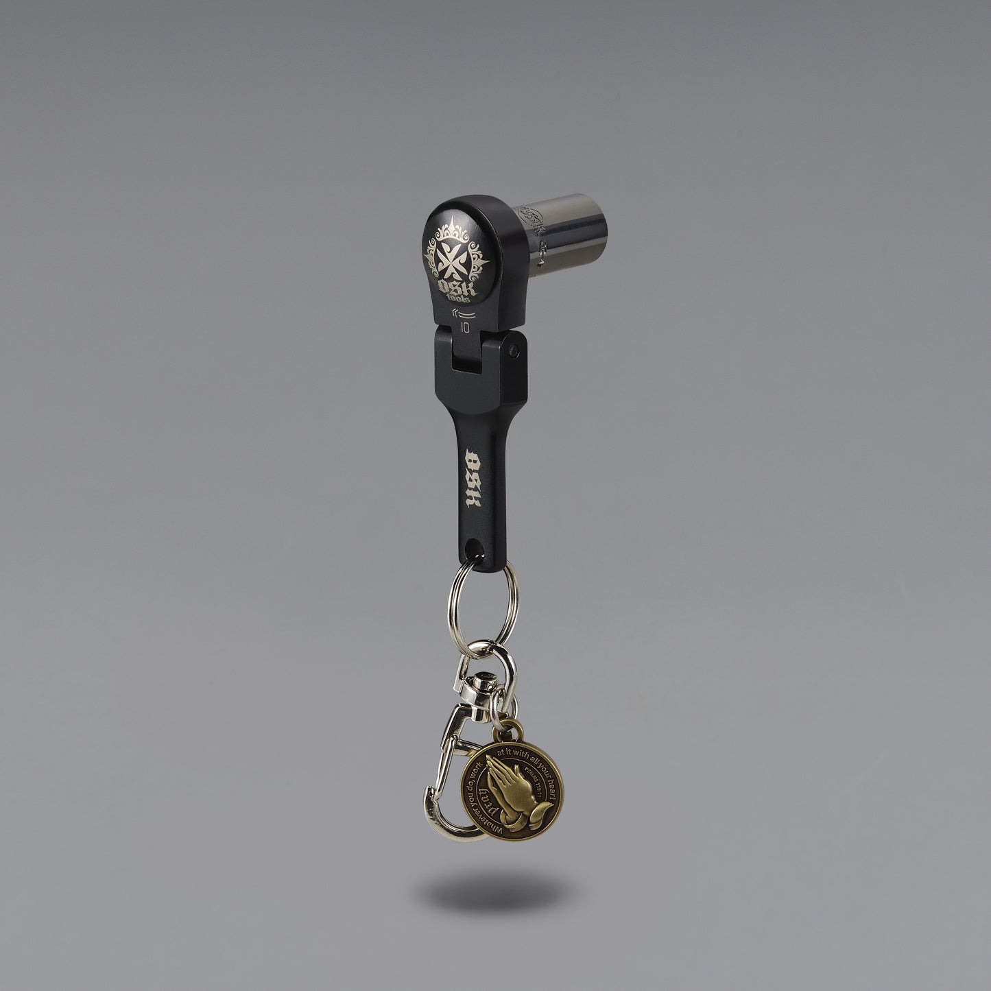 【再入荷】OSK10mm フレックス ラチェット レンチ キーホルダー SPセット