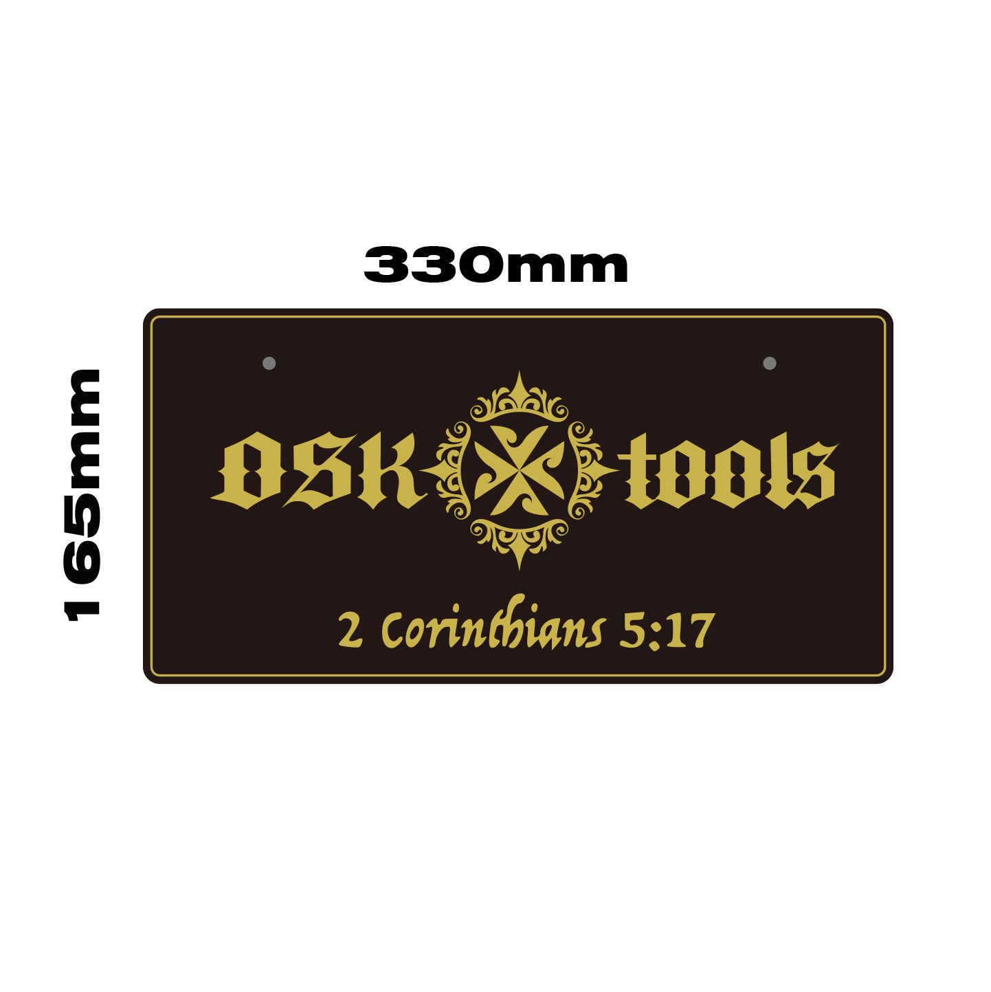 OSK ライセンスプレート 日本仕様 / 乗用車用