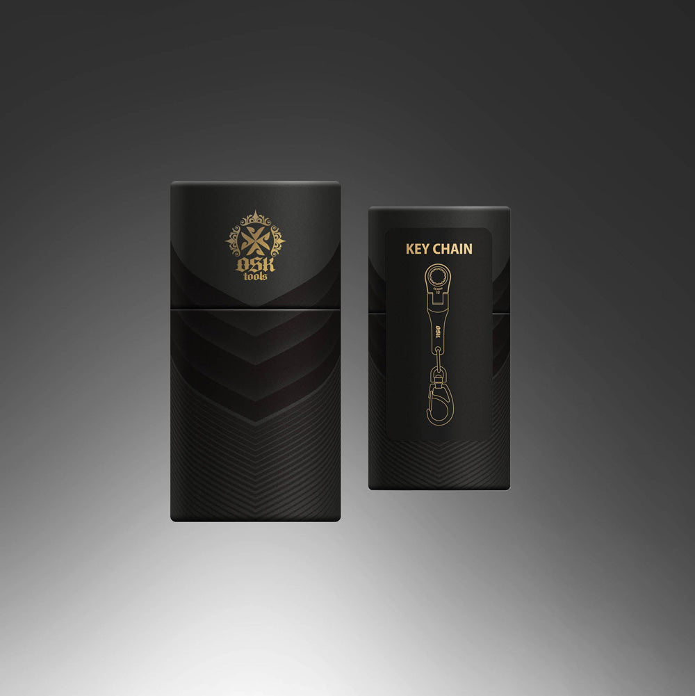 F7LTHY x OSK 10mmフレックスラチェットレンチキーホルダー
