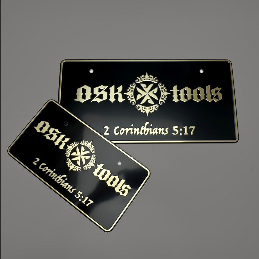 OSK ライセンスプレート 日本仕様 / バイク用