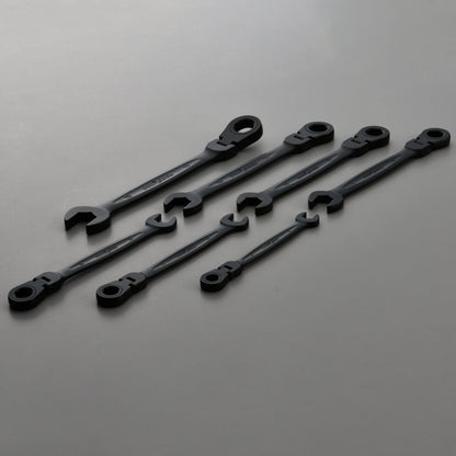 Anti-Slip フレックスヘッドレンチSET 7pcs/ミリタイプ