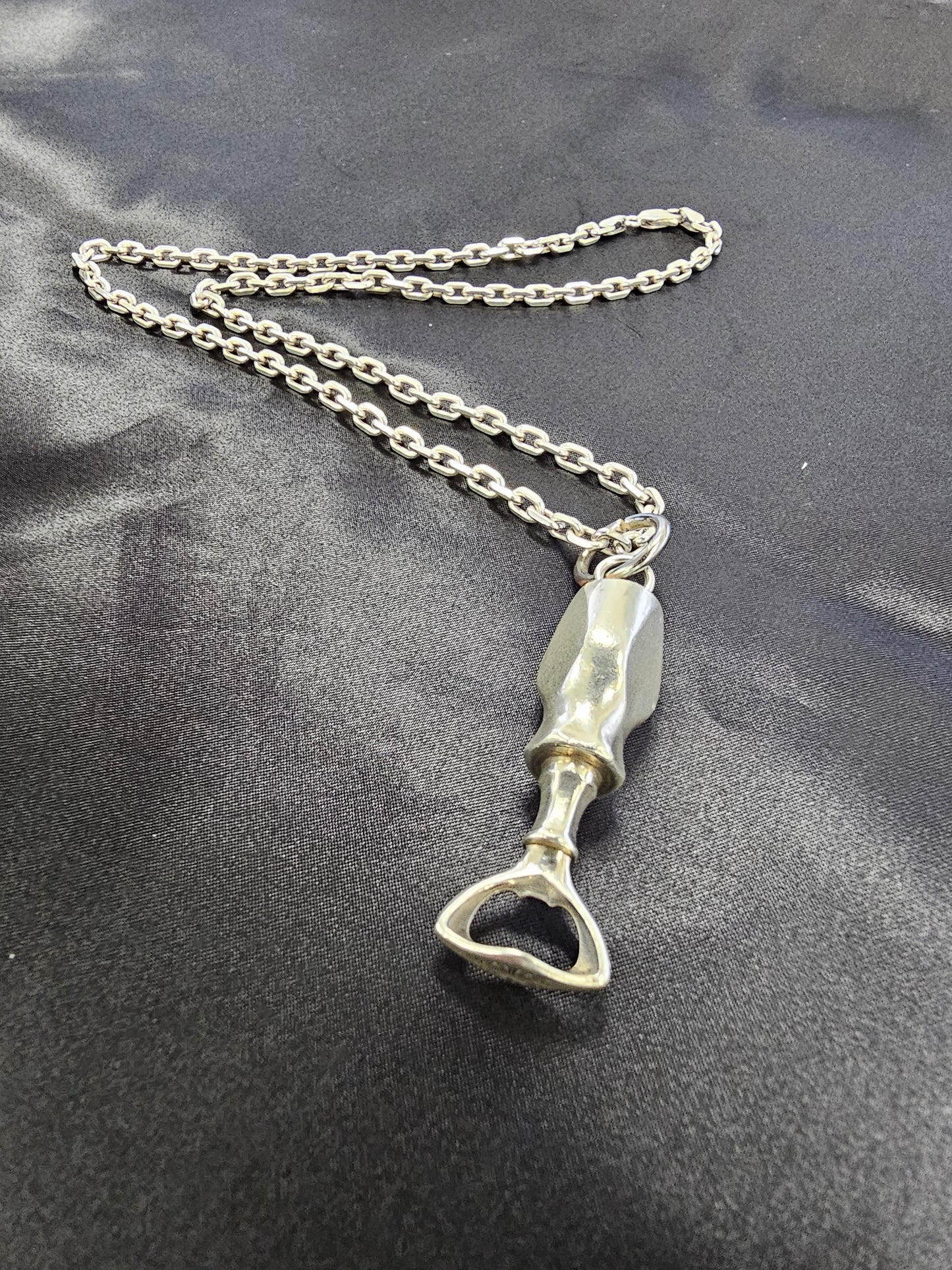 OSK シルバー ボトル オープナー