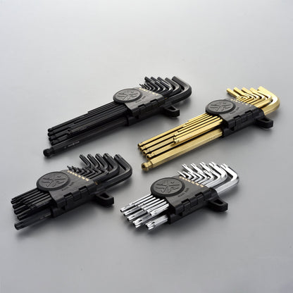 L型ボールエンドチタンコーティング六角レンチSET 12pcs/ミリタイプ