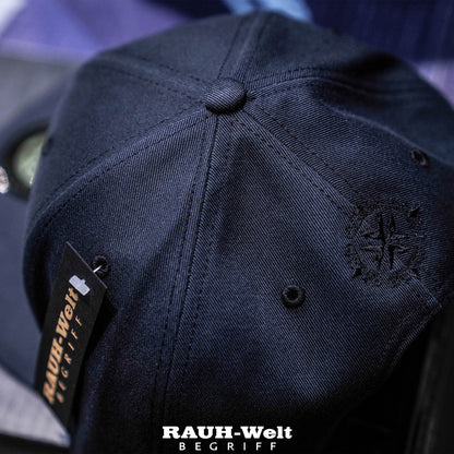 【完売】RWB x OSK ブラック スナップバック フラット キャップ