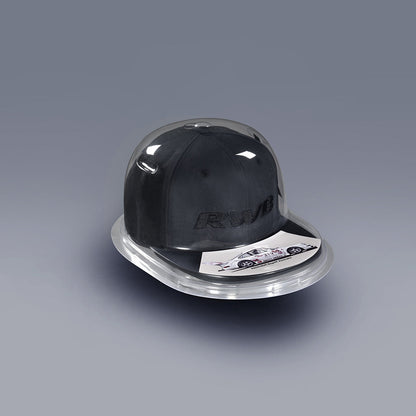 【完売】RWB x OSK ブラック スナップバック フラット キャップ
