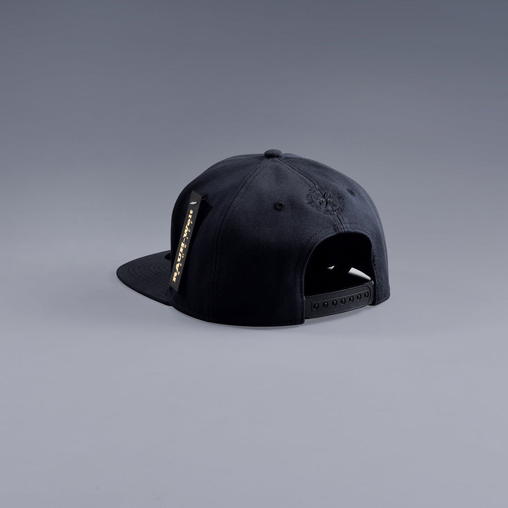 【完売】RWB x OSK ブラック スナップバック フラット キャップ