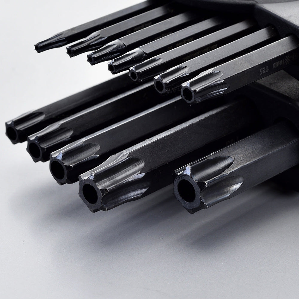 Tamper Star Key SET 12pcs/ミリタイプ　ブラック