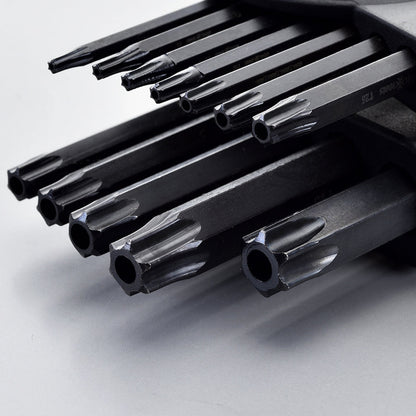 Tamper Star Key SET 12pcs/ミリタイプ　ブラック
