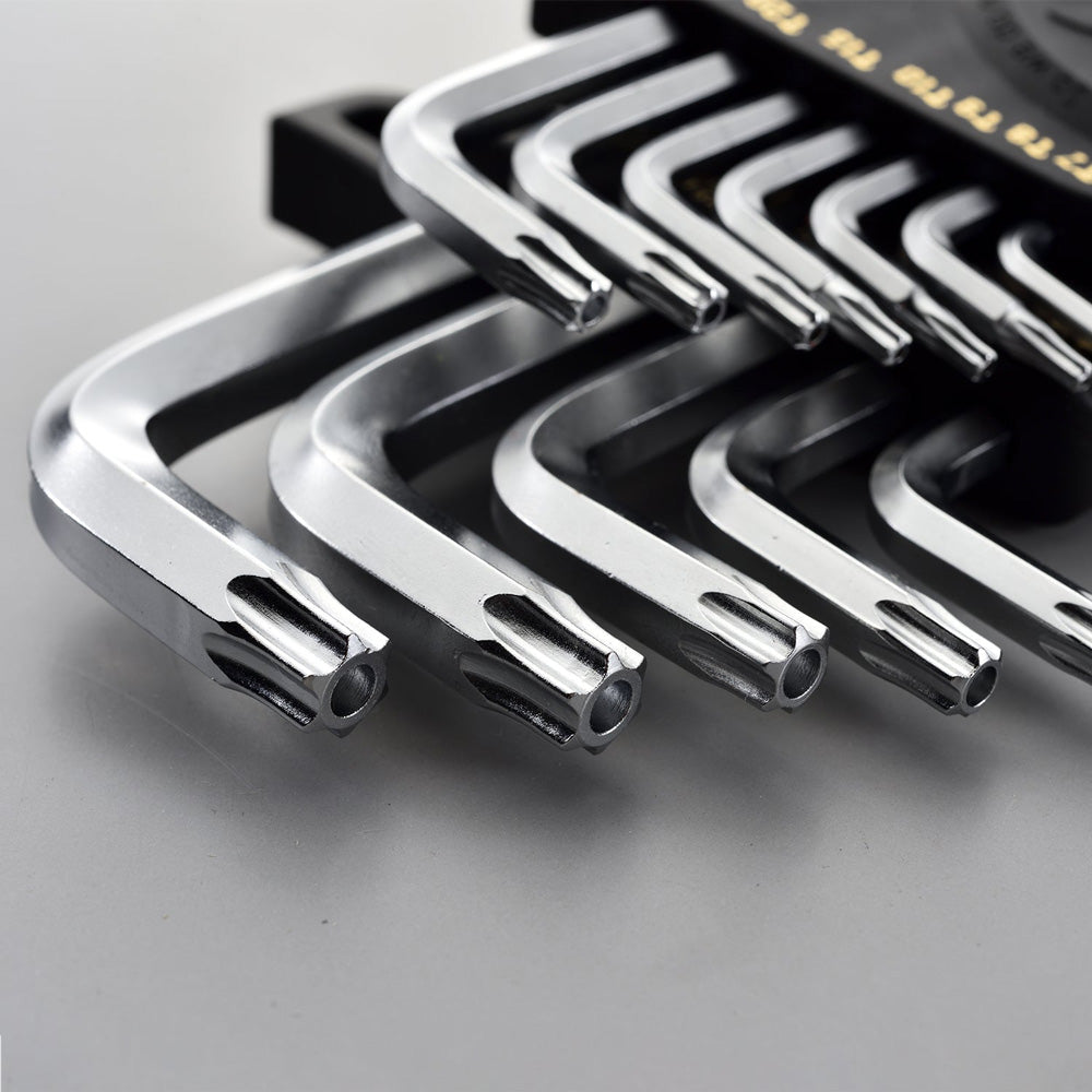 Tamper Star Key SET 12pcs/ミリタイプ クローム
