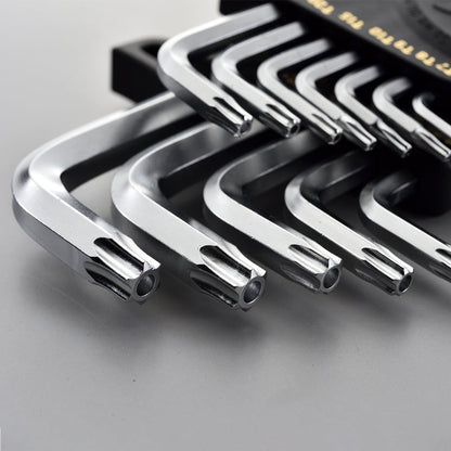 Tamper Star Key SET 12pcs/ミリタイプ クローム