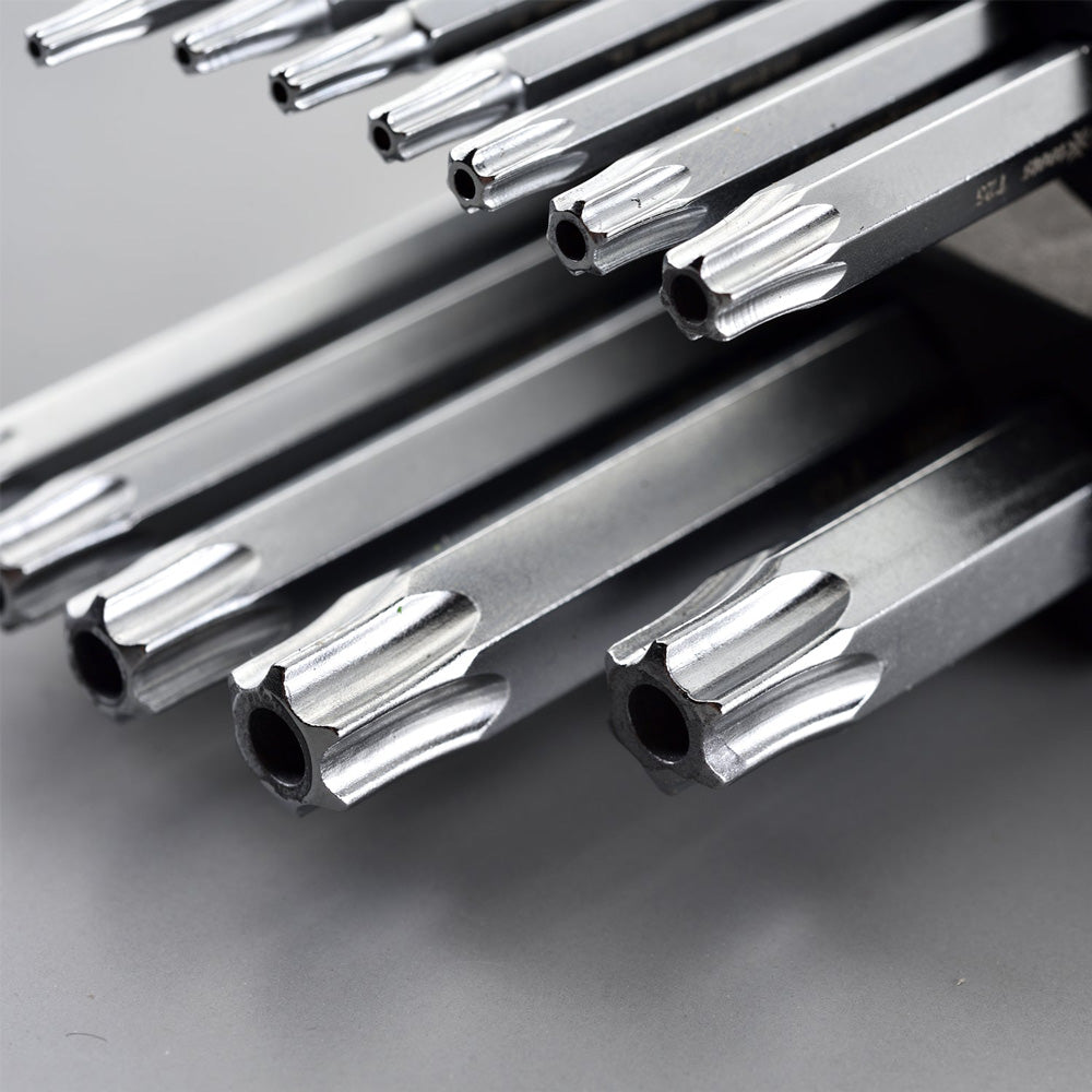 Tamper Star Key SET 12pcs/ミリタイプ クローム